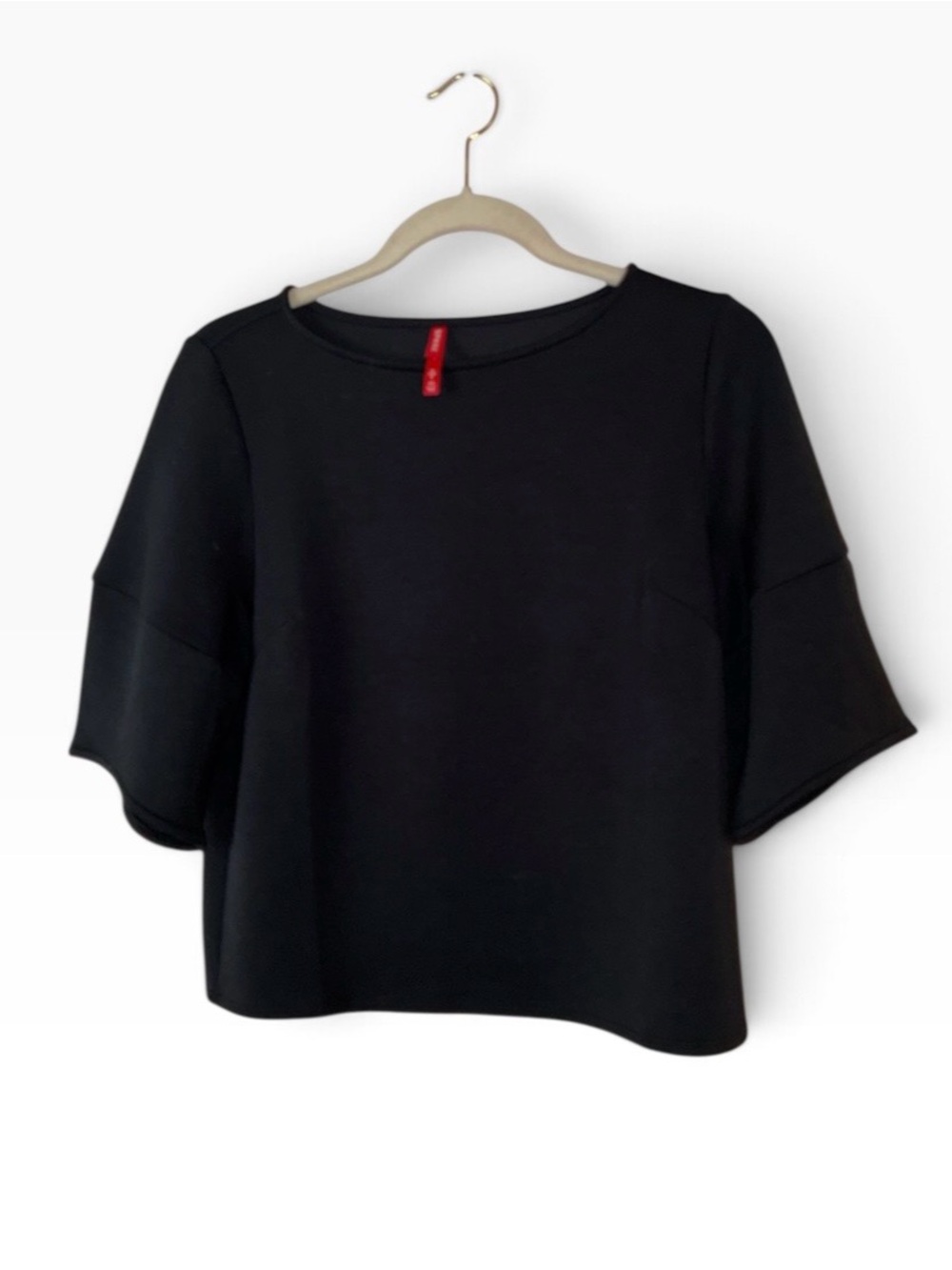 Spanx Women's AirEssentials Desk to Dinner Elbow Sleeve Top Size Sz M